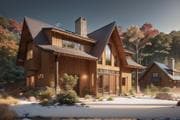 Warm Wooden Modern preview