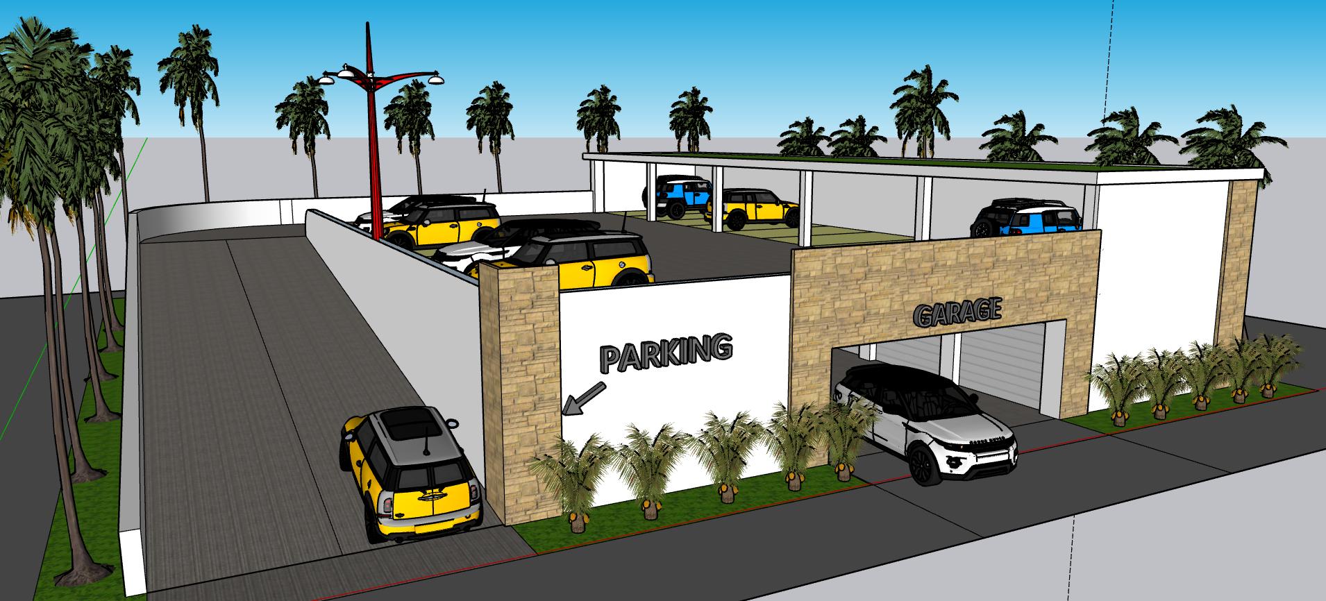 Single Family Home in High Tech style - ReRender AI